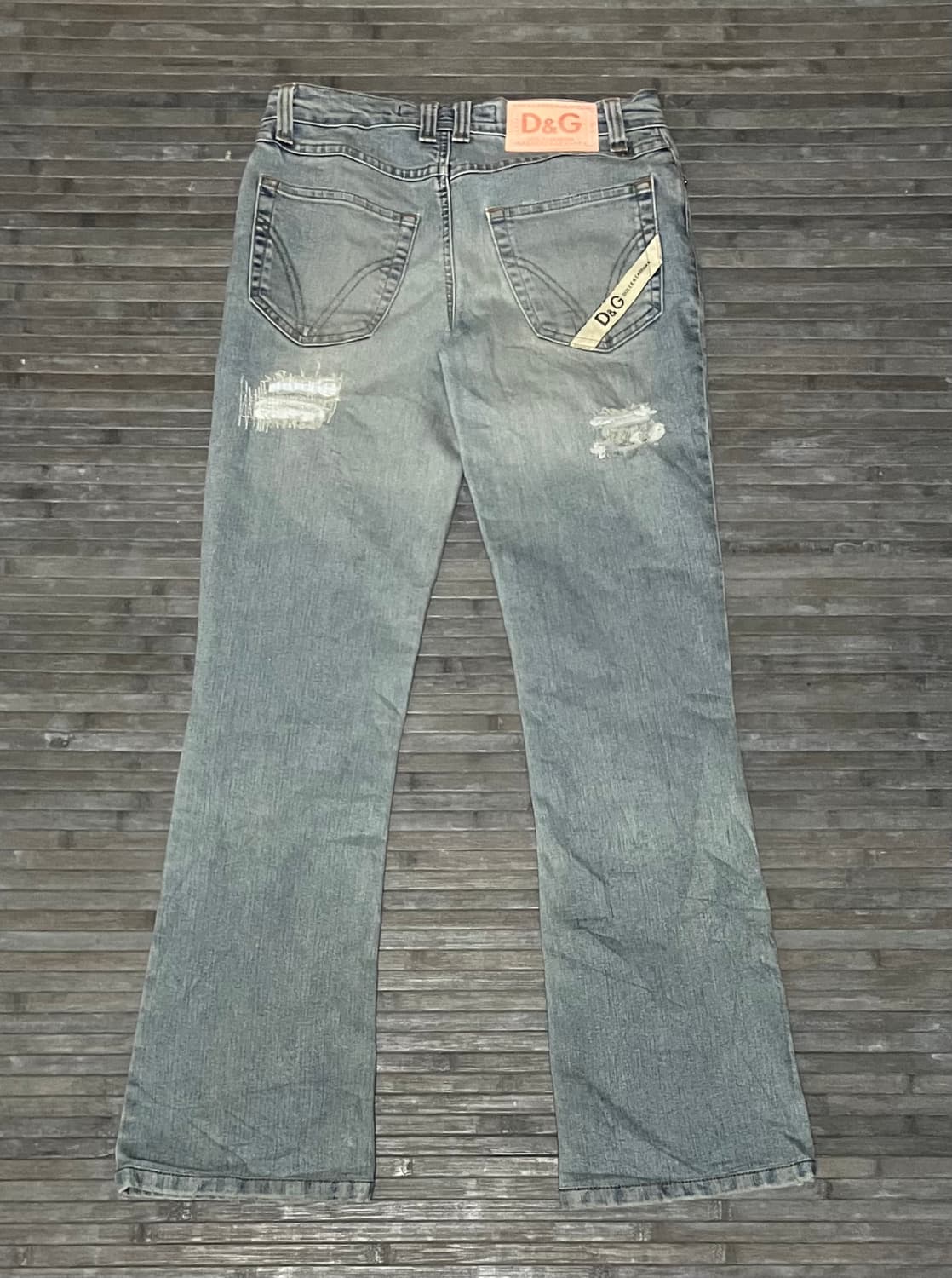 00’s destroyed bootcut denim 상품이미지2