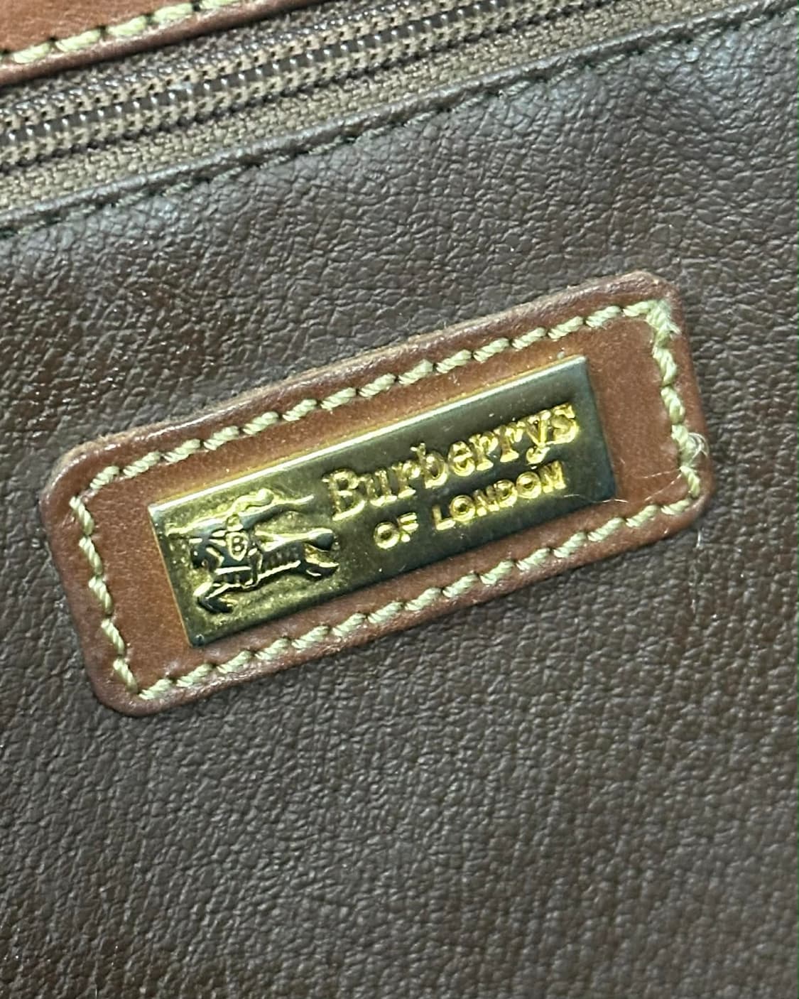 버버리 노바체크 빈티지 금장 핸드백 토트 상품이미지6