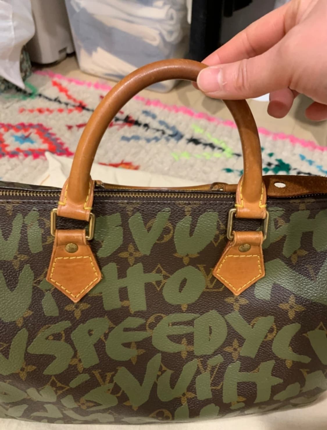 루이비통 스피디 모노그램 그라피티 백 상품이미지2