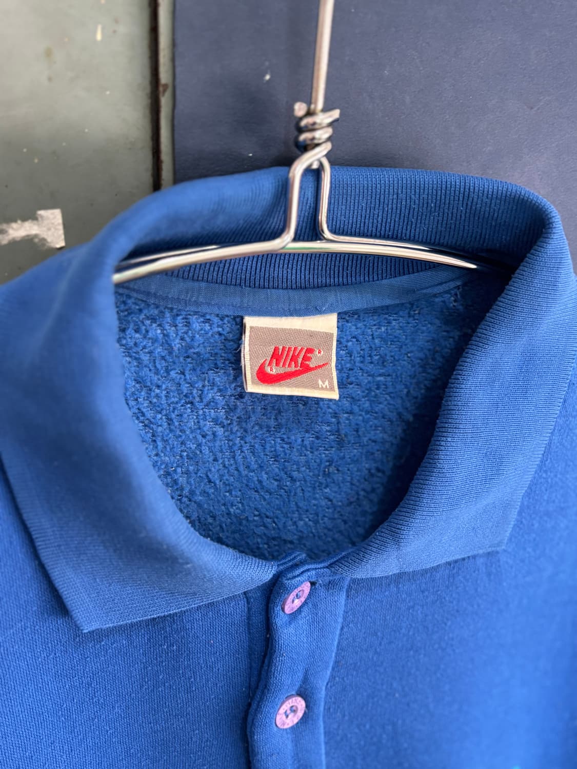 80s90s Nike Colorblock Rugby Shirt 상품이미지2