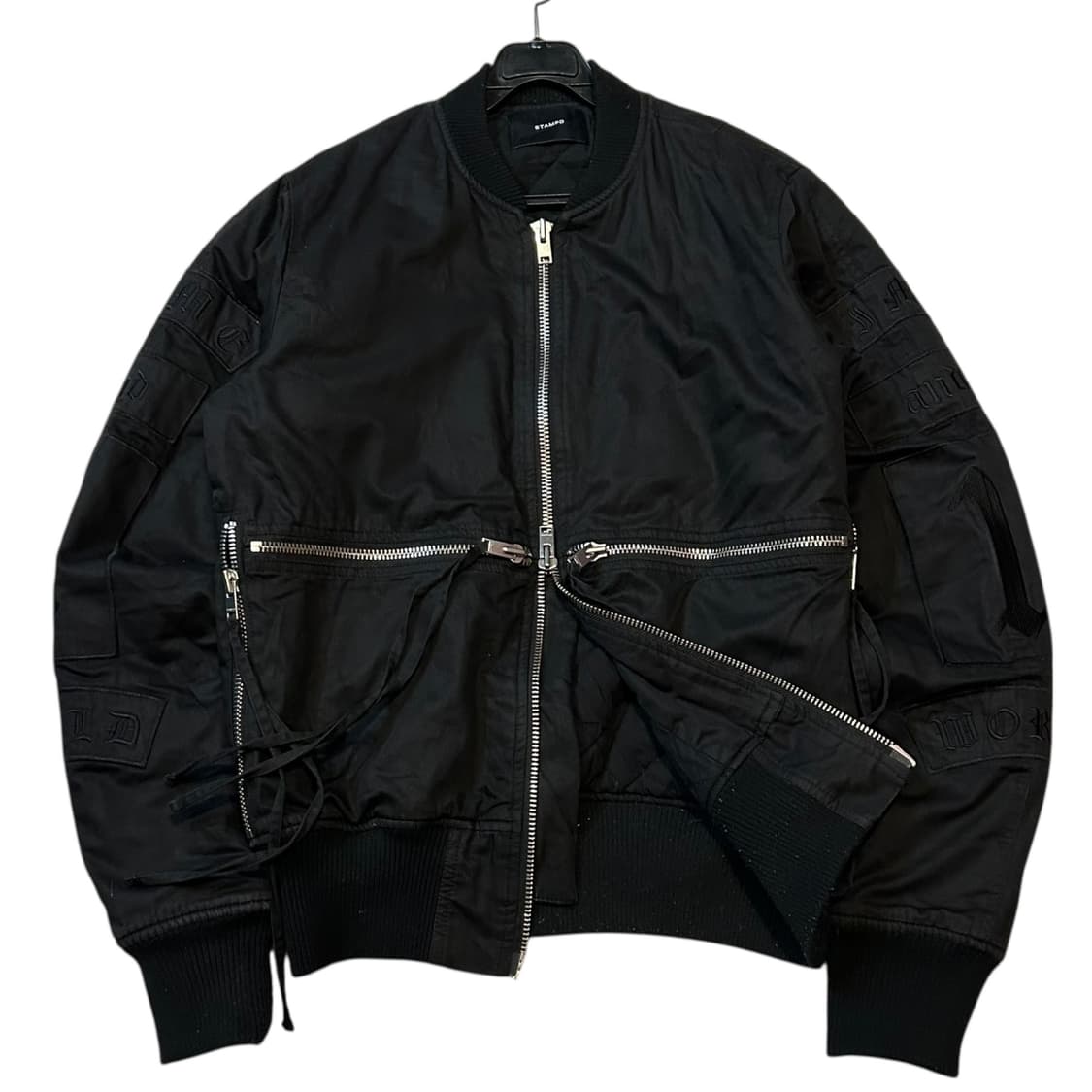 STAMPD time and 1 world bomber jaket 상품이미지2