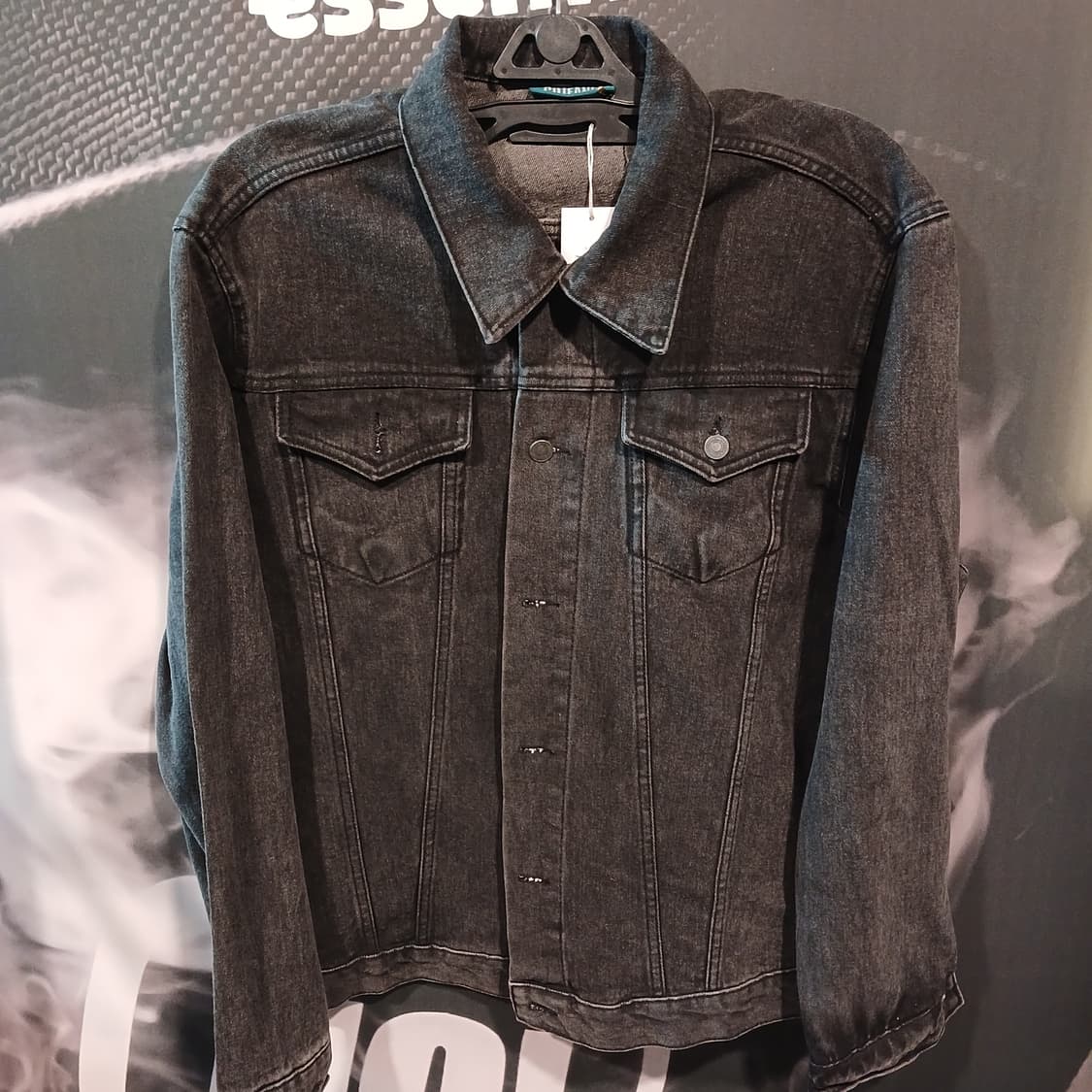 GOJEANS 블랙 데님 자켓 상품이미지1