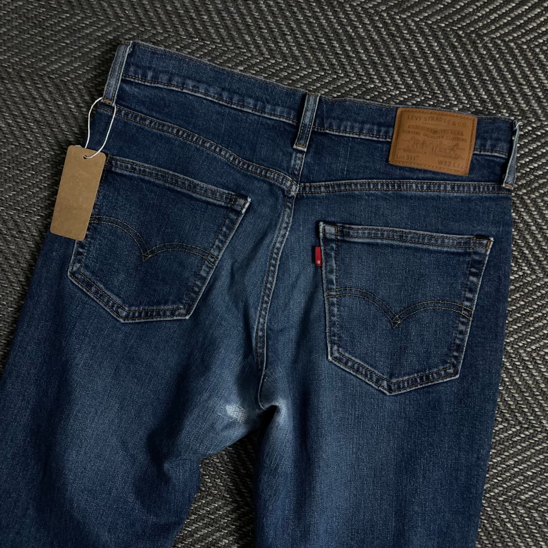 리바이스 511 슬림핏 워싱 데님팬츠y 4514 상품이미지6