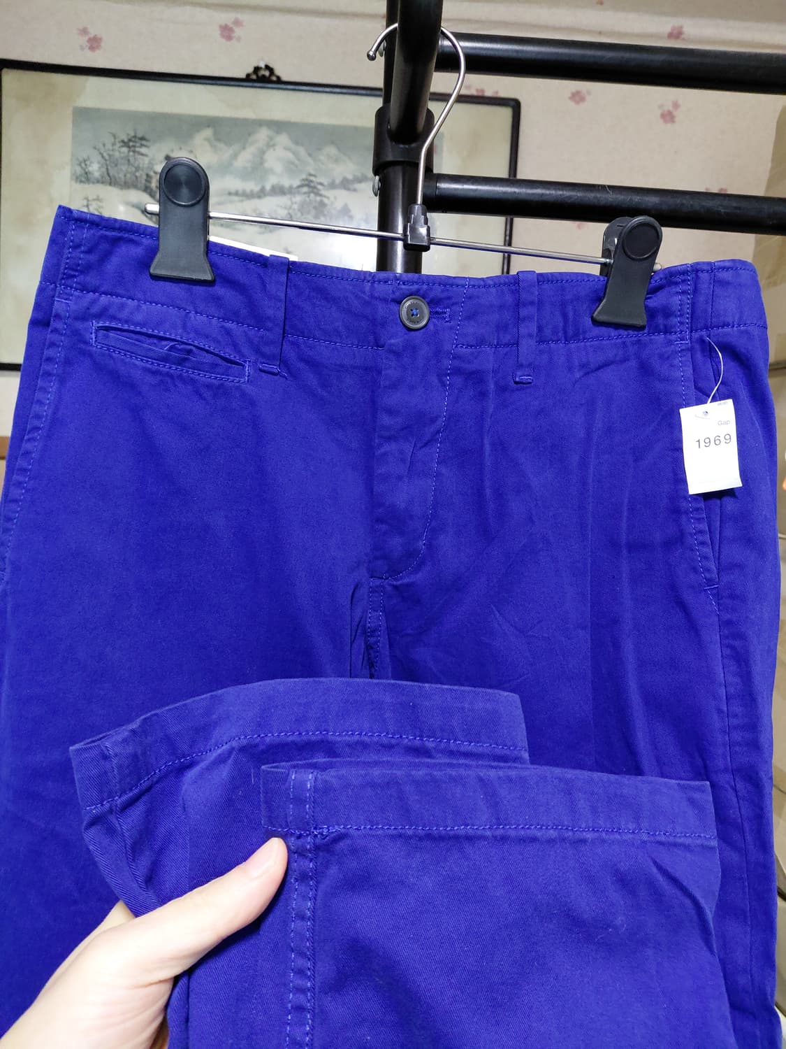 [갭](새제품)슬림핏 코튼 치노 면바지 31사이즈 상품이미지10