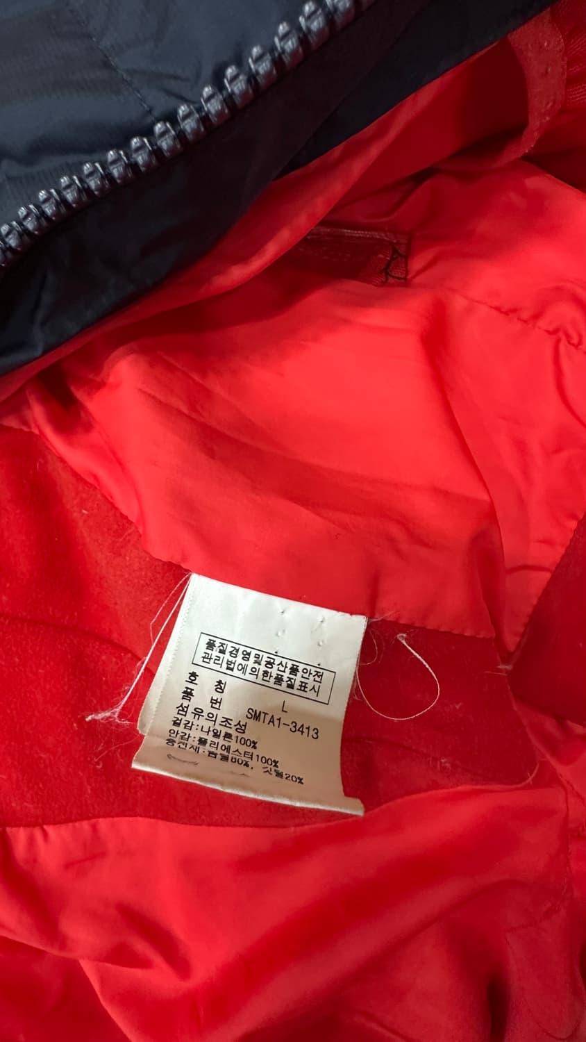 폴로 랄프로렌 USA 패딩 점퍼 네이비L 상품이미지4
