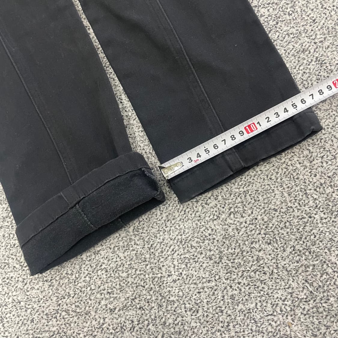 55 새상품 보니알렉스 흑청 데님 팬츠 0210S 상품이미지6