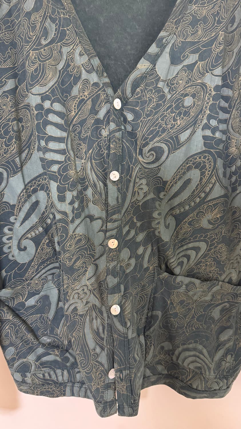 일본 빈티지 얇은 가디건  상품이미지3