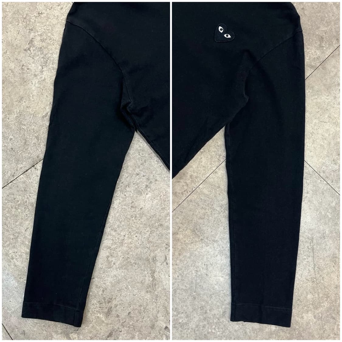 꼼데가르송 긴팔티 블랙 S #csz3586 상품이미지6