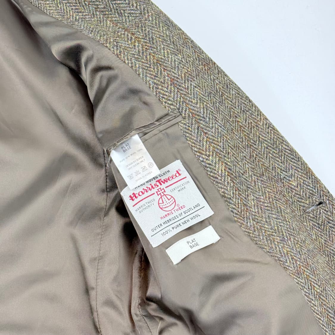 플랫베이스 해리스트위드 울자켓 상품이미지5