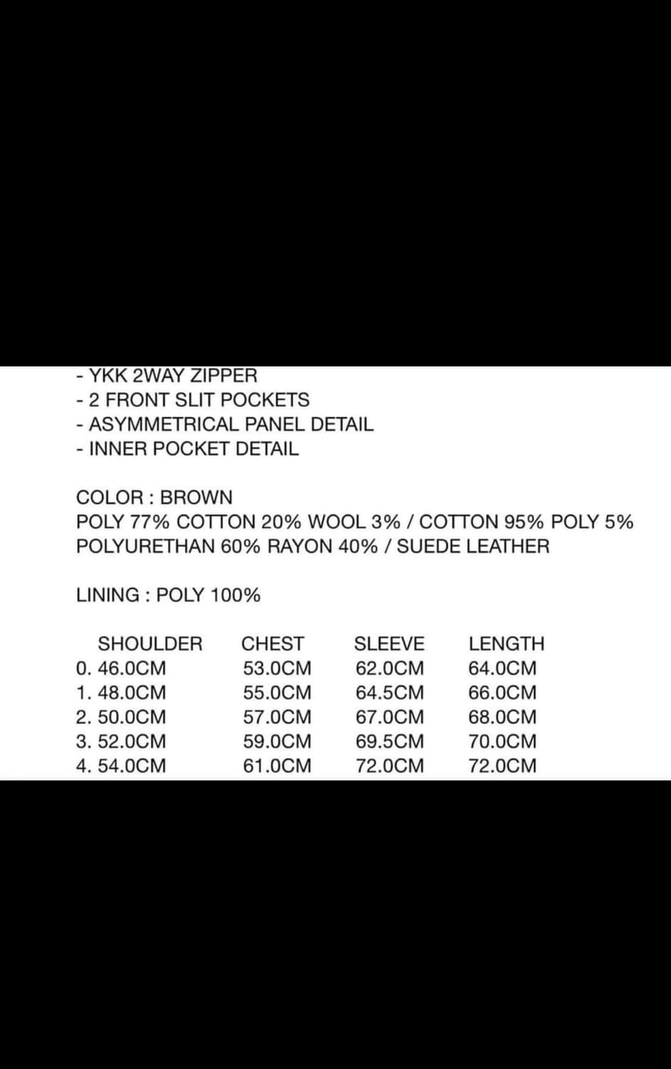 엑슬림 EP.4 01 니트 져지 브라운 2사이즈 상품이미지2