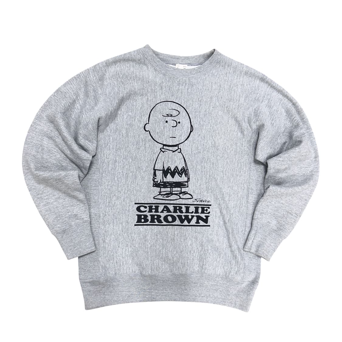 휴스턴재팬 찰리 브라운 그레이 맨투맨(XL) 상품이미지1