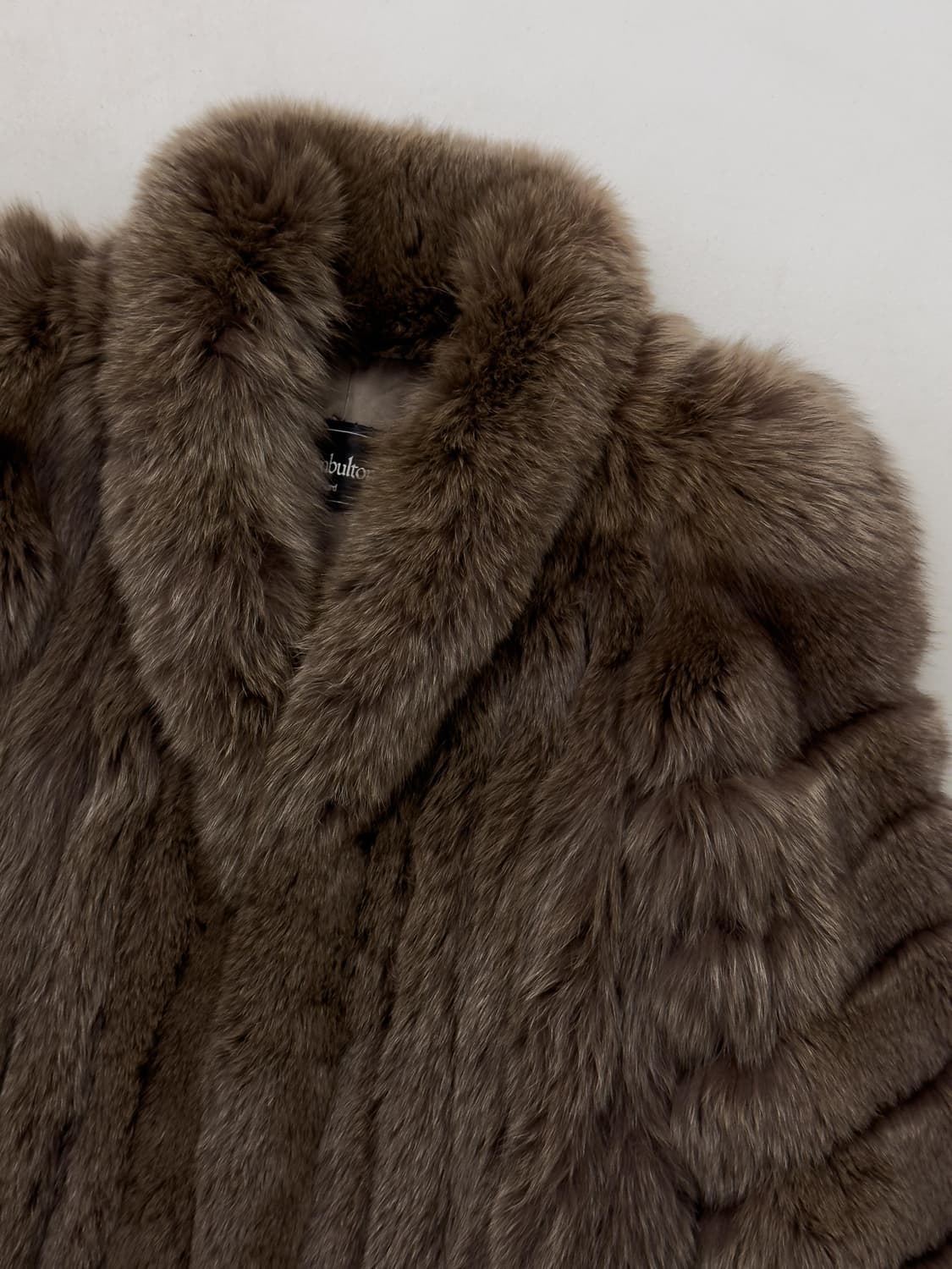 사가 폭스 퍼 자켓 상품이미지3