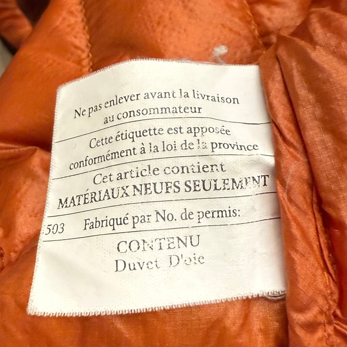 [정품] 파타고니아 오렌지색 경량 패딩 자켓 b16 상품이미지6