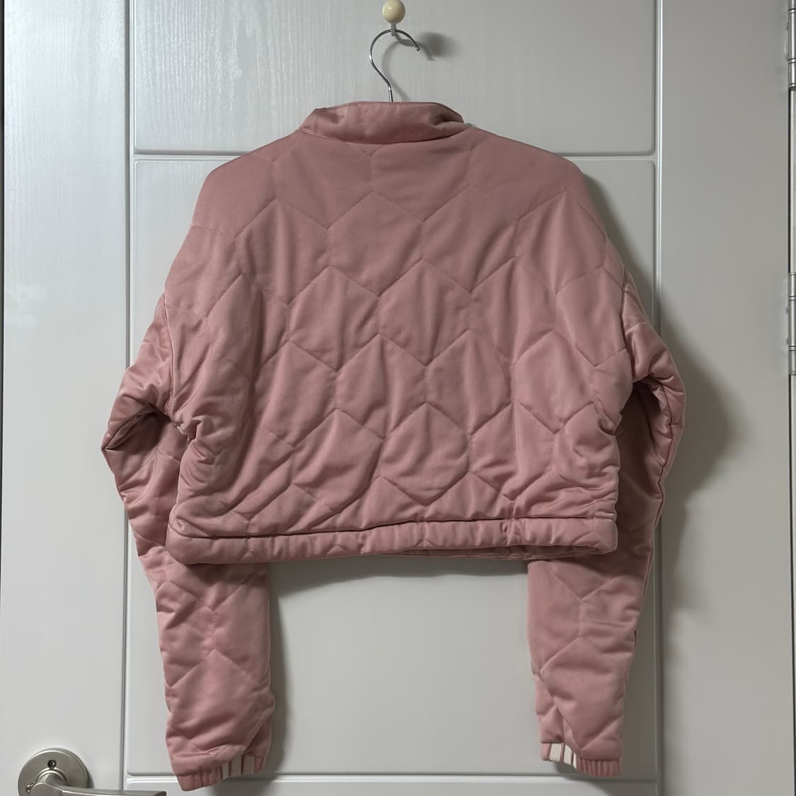 아디다스 누빔 크롭 아노락 반집업 맨투맨 상품이미지7