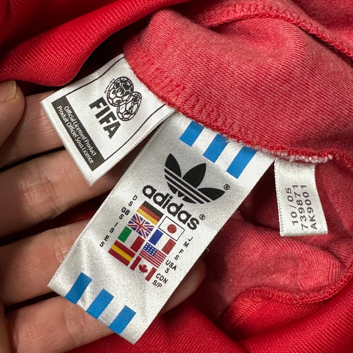 아디다스 잉글랜드 축구 트랙탑 s 상품이미지4