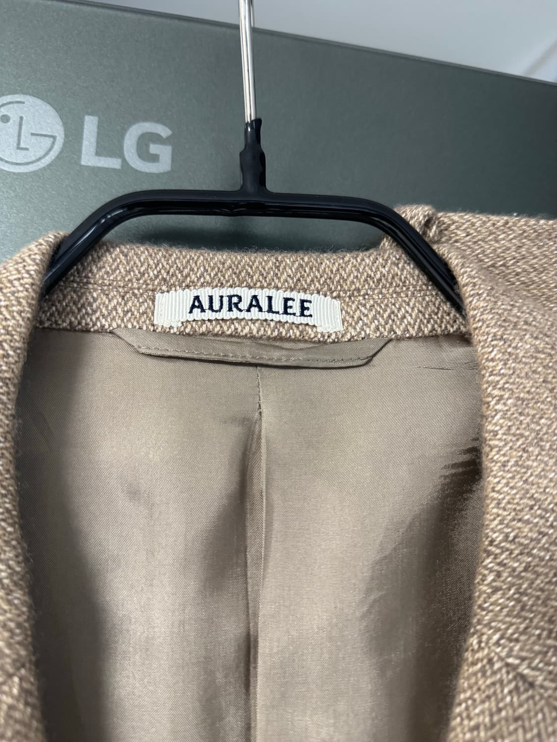 [상의5/하의5] 오라리 FW 헤링본 베이지 셋업 상품이미지7