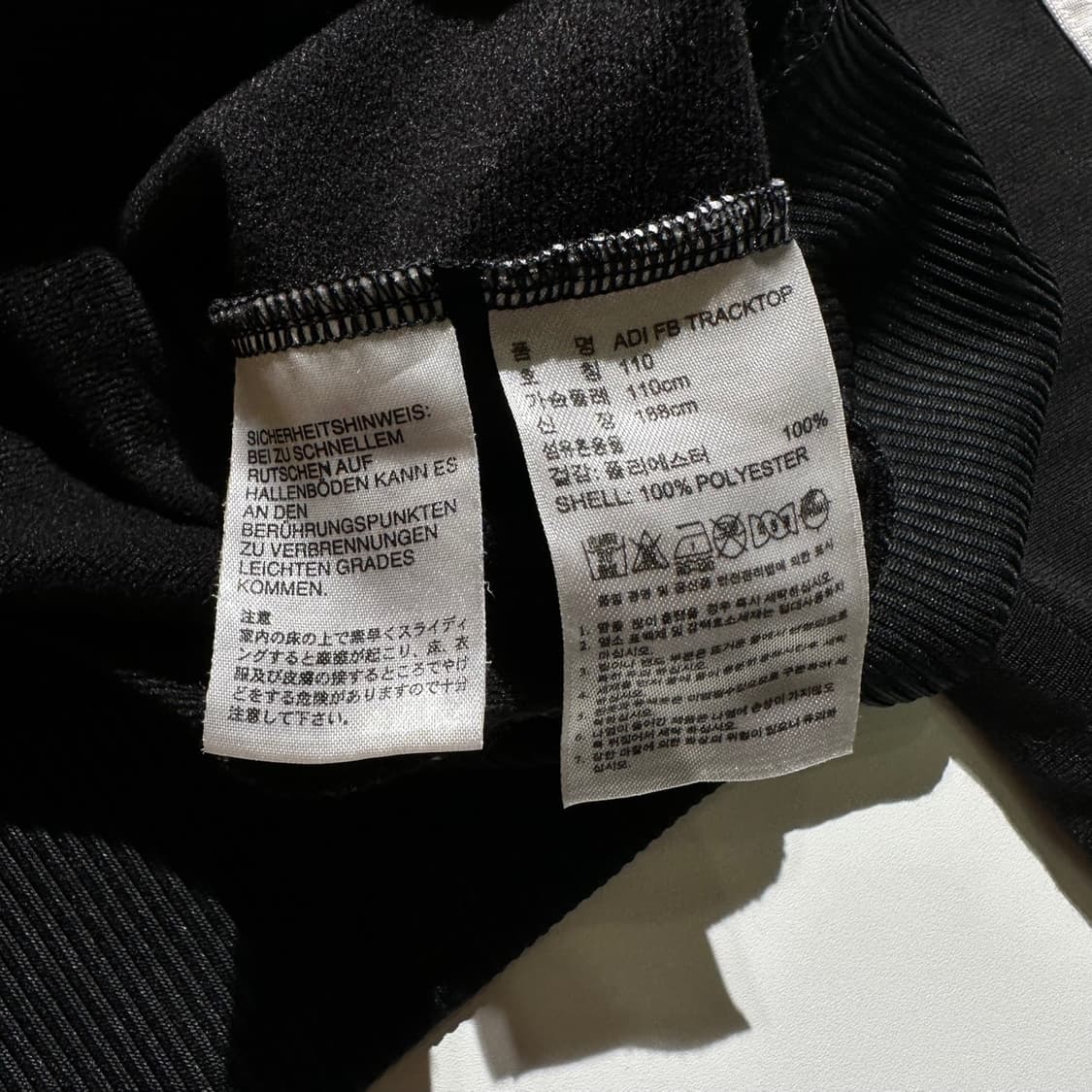 아디다스 로고 파이어버드 저지 트랙탑 자켓 상품이미지6