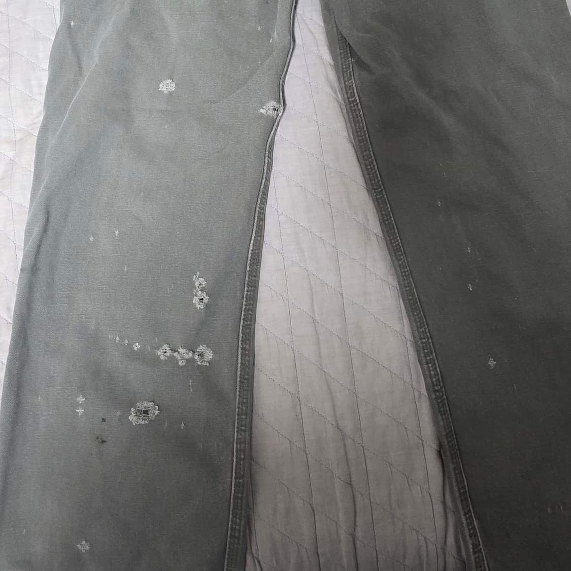 [34X36] 빈티지 칼하트 더블니 B136MOS 트래쉬드워크팬츠 M-1 상품이미지7