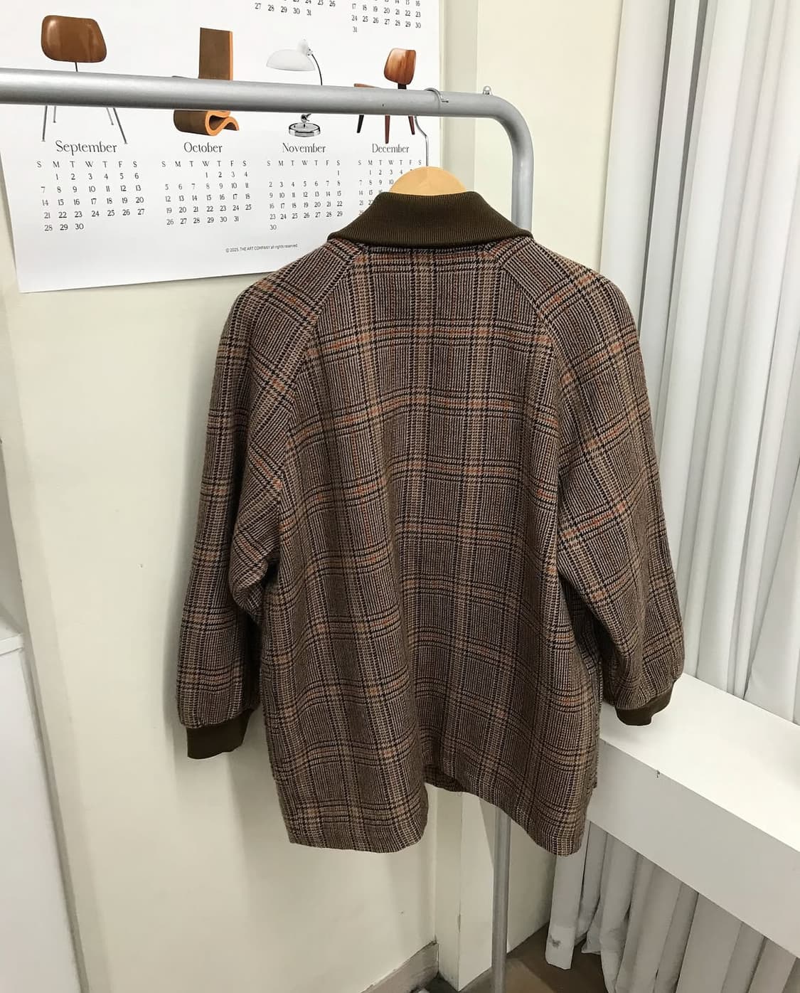 버버리 로고 체크 누빔 코트 상품이미지5