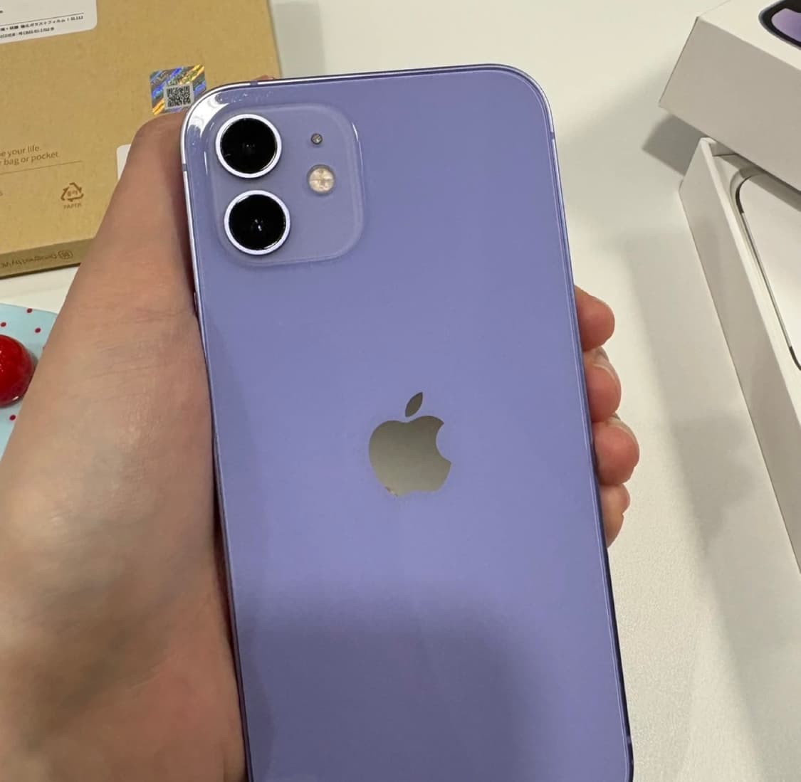 아이폰12 퍼플 256GB 자급제 상품이미지9