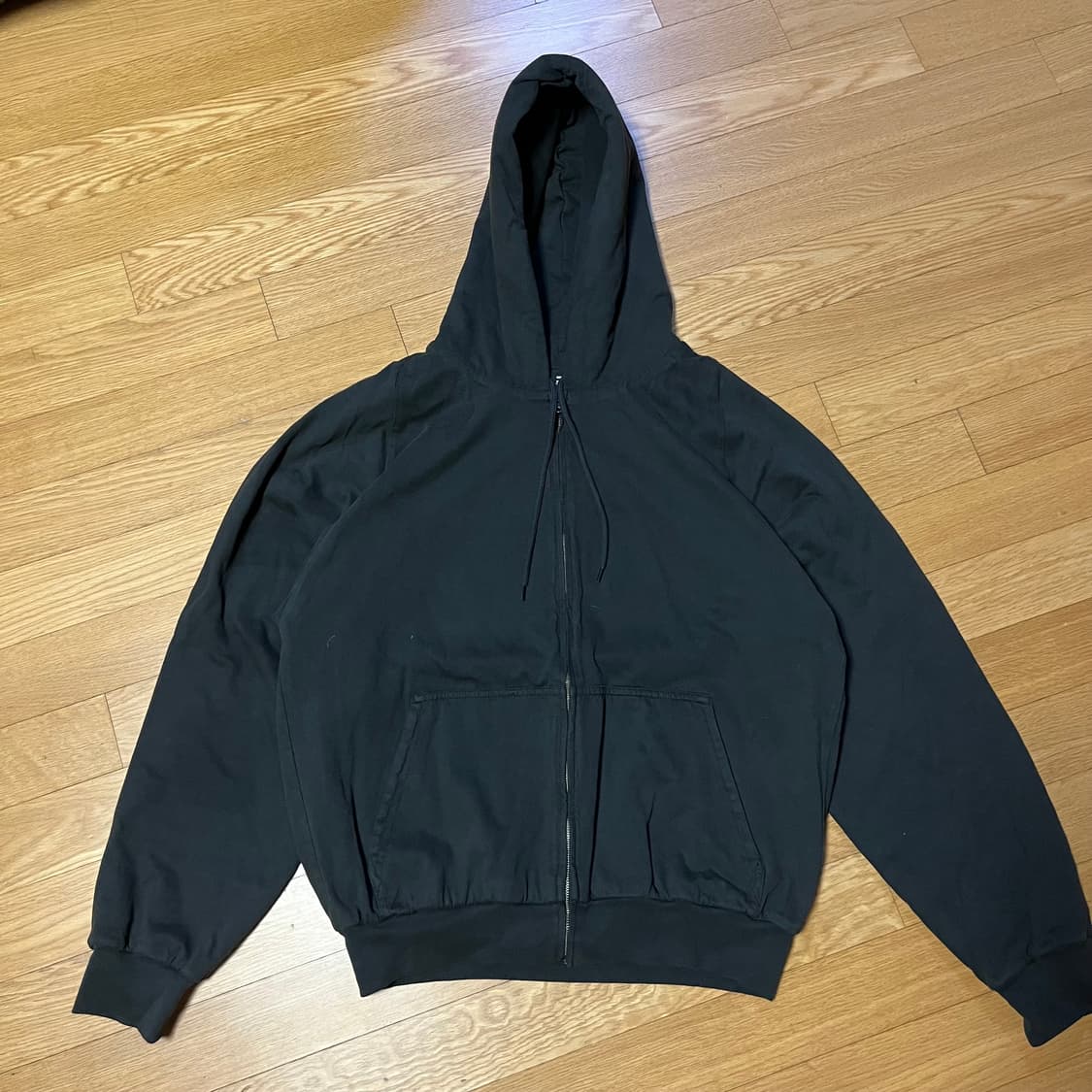 [M] 이지 갭 H14B 후드집업 블랙 상품이미지1