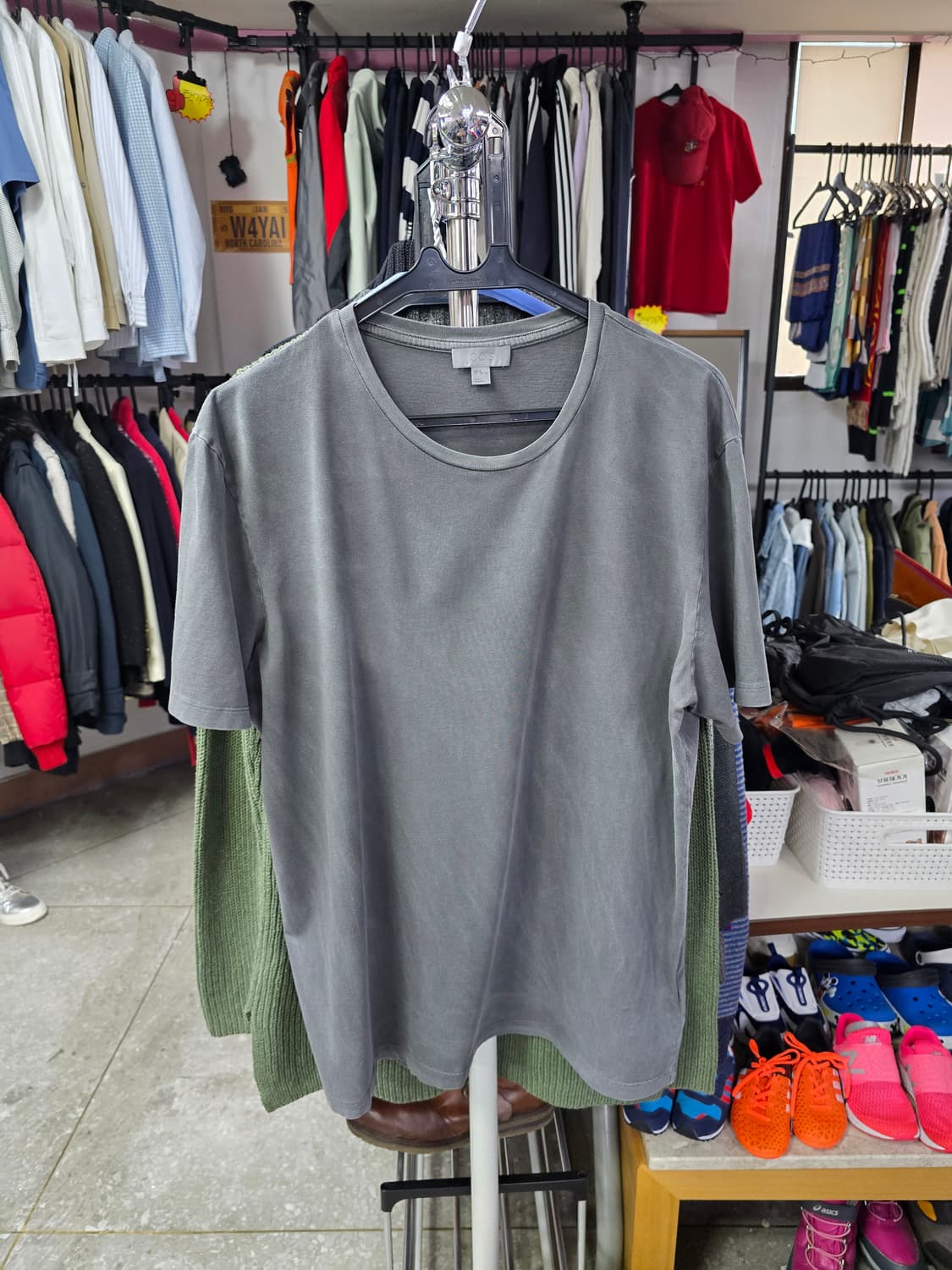 COS 코스 회색 반팔 티셔츠 (1396) 상품이미지1