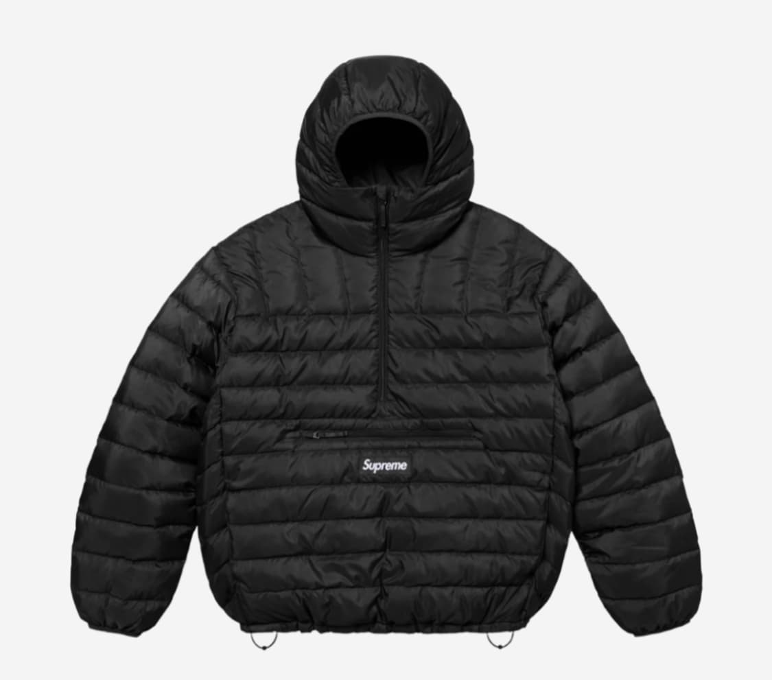 슈프림 마이크로다운 하프집 경량패딩 XL 상품이미지1