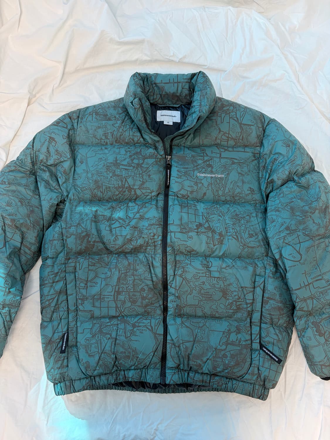 디스이즈네버댓 퍼텍스 티다운 자켓 틸 상품이미지1