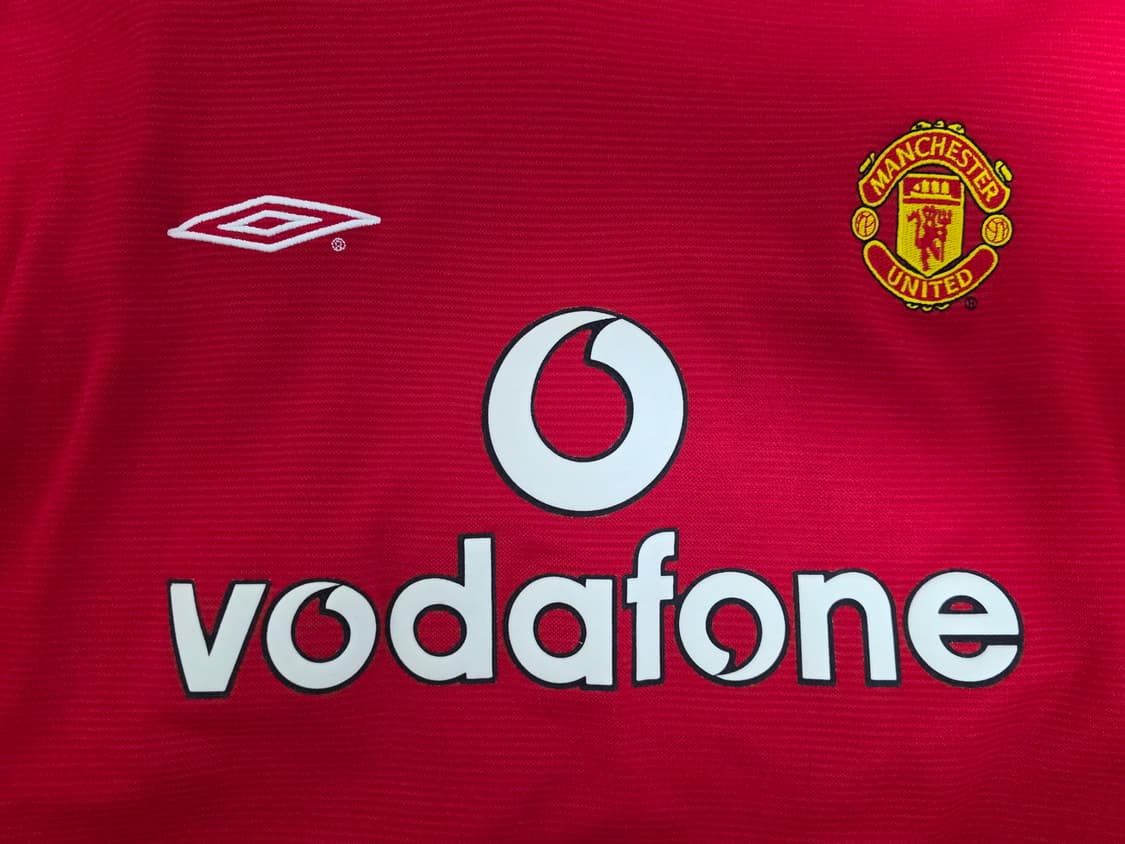 맨유 00-02 홈 베컴 긴팔 XL 상품이미지6