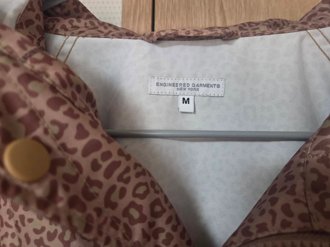 엔지니어드가먼츠 레오파드패턴 자켓 M사이즈 상품이미지3