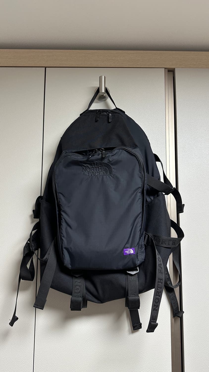 노스페이스 퍼플라벨 코듀라 나일론 데이팩 블랙 상품이미지1