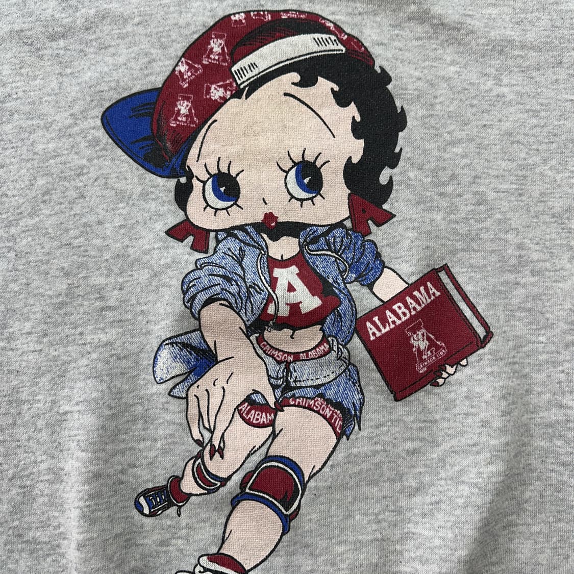 90s USA 베티붑 빈티지 스웻셔츠 XL 상품이미지4