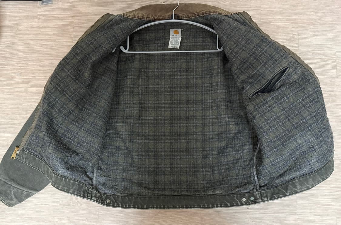 칼하트 j97 mos (모스그린) xl 상품이미지4