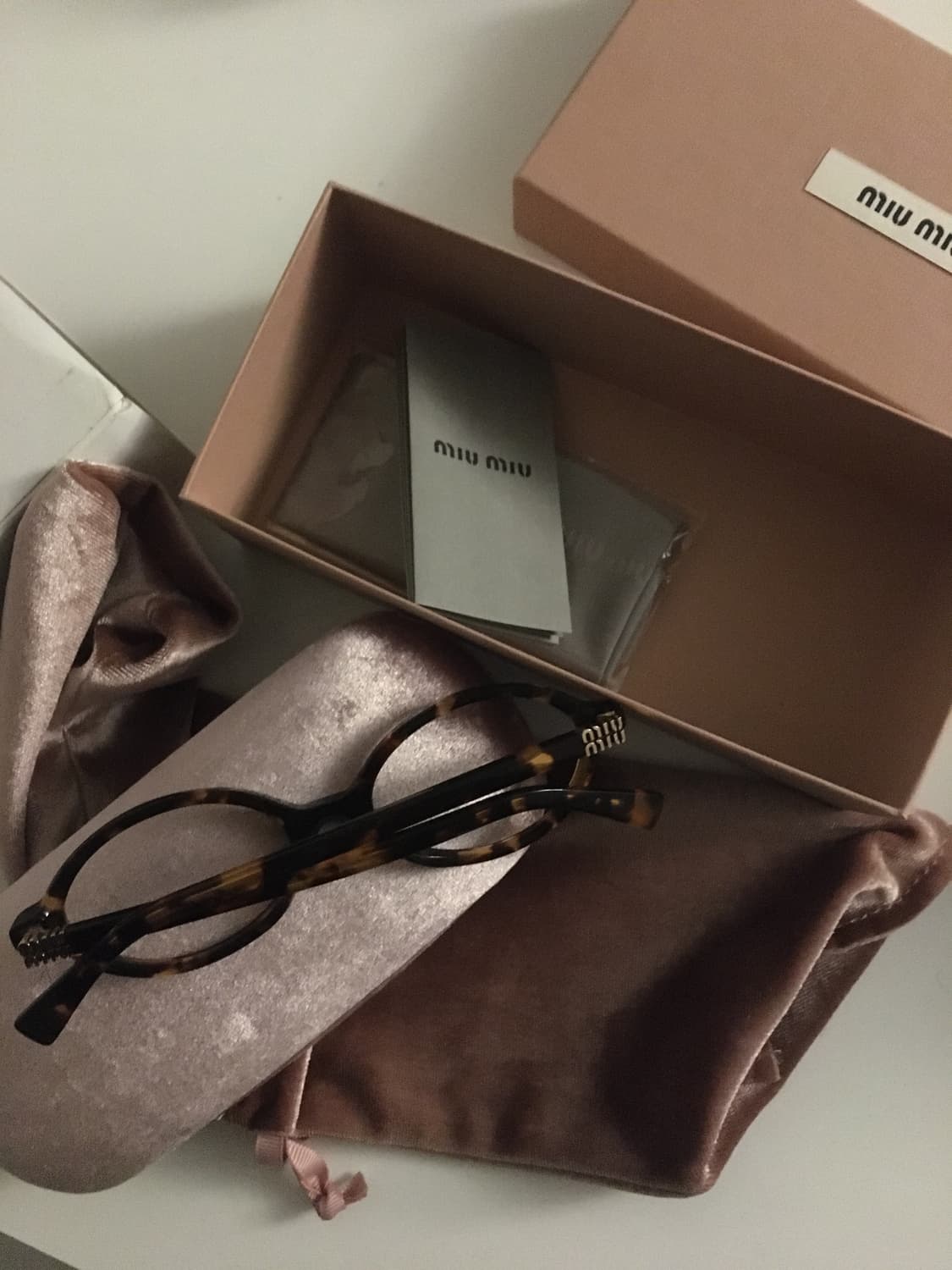 미우미우 리가드 스탠다드핏 안경 상품이미지1