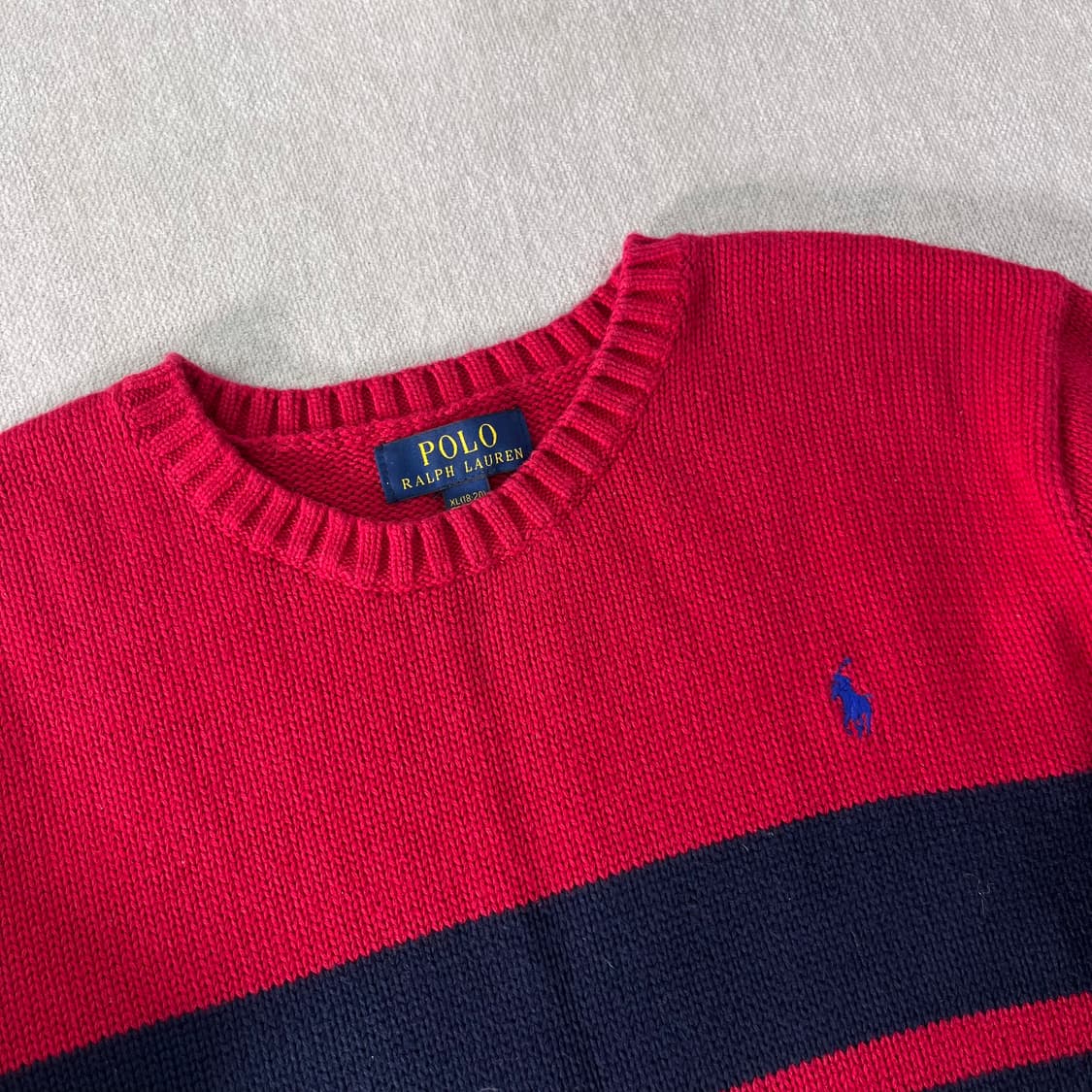 95 폴로랄프로렌 스트라이프 코튼 니트 상품이미지2