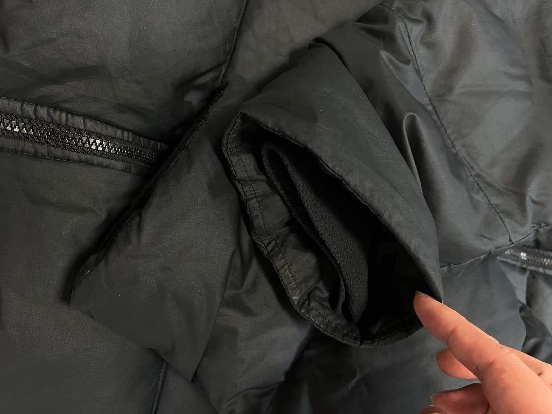 나이키 맨유 올블랙 패딩 110 상품이미지4