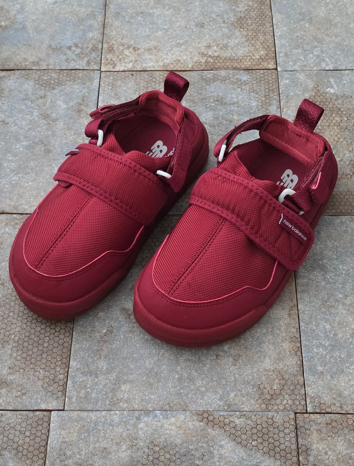 (240)뉴발란스 crv 레드 뮬 상품이미지1