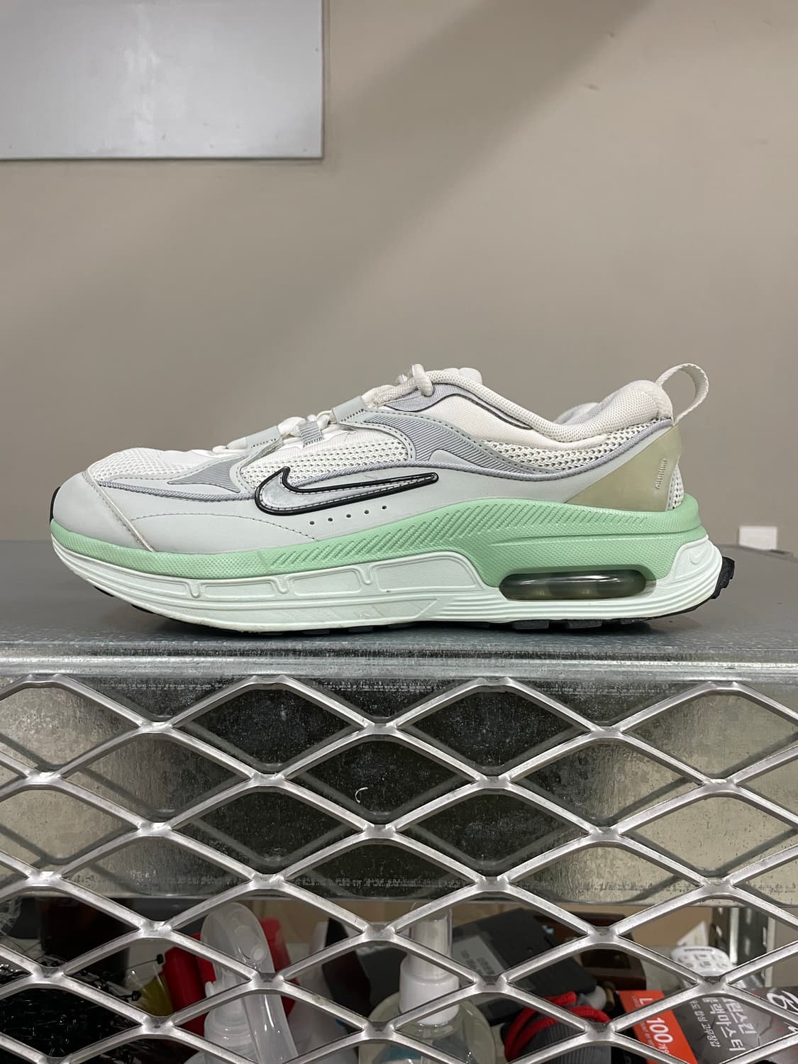 나이키 에어맥스 블리스 화이트 실버 255 상품이미지1