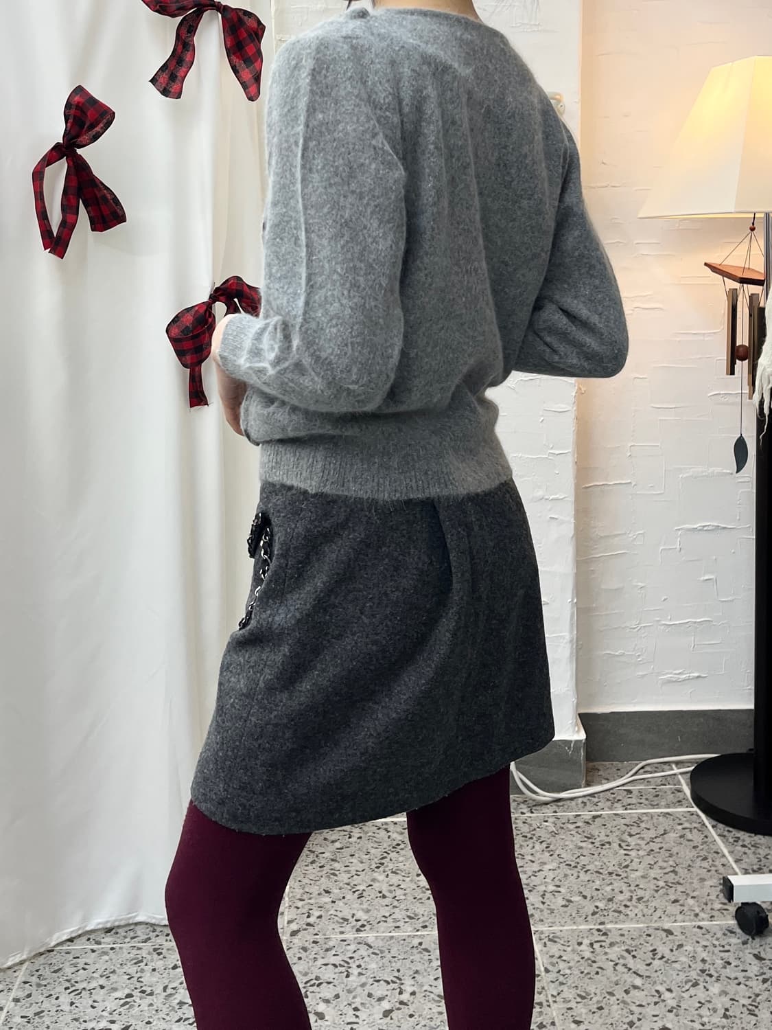 chain pocket miniskirt 상품이미지4