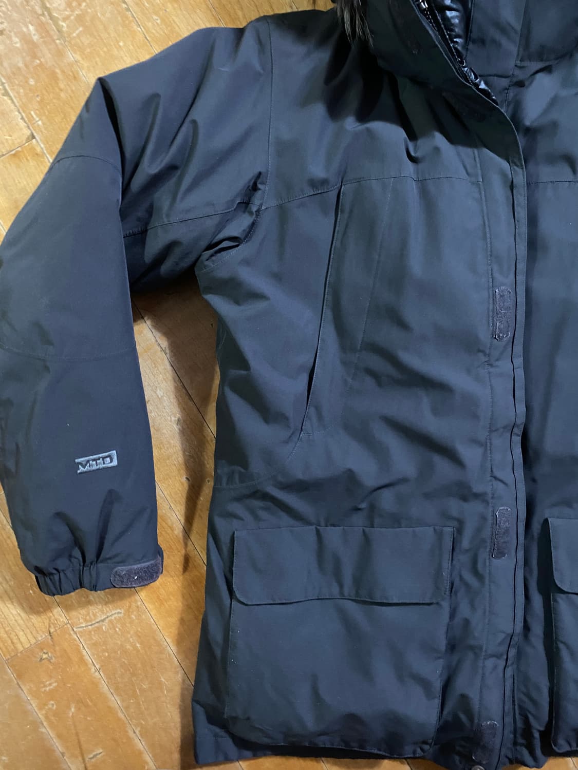 AIGLE 디테처블 다운 패딩 자켓 블랙 2xl (105) 상품이미지5