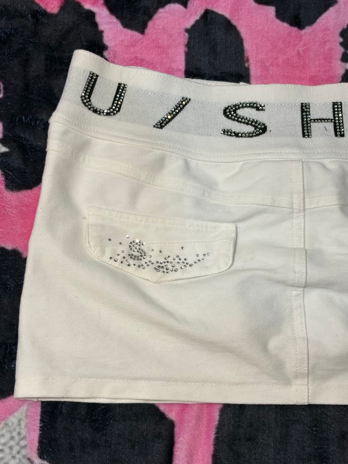 Y2K Studd Cross cubic Mini Skirt 상품이미지9