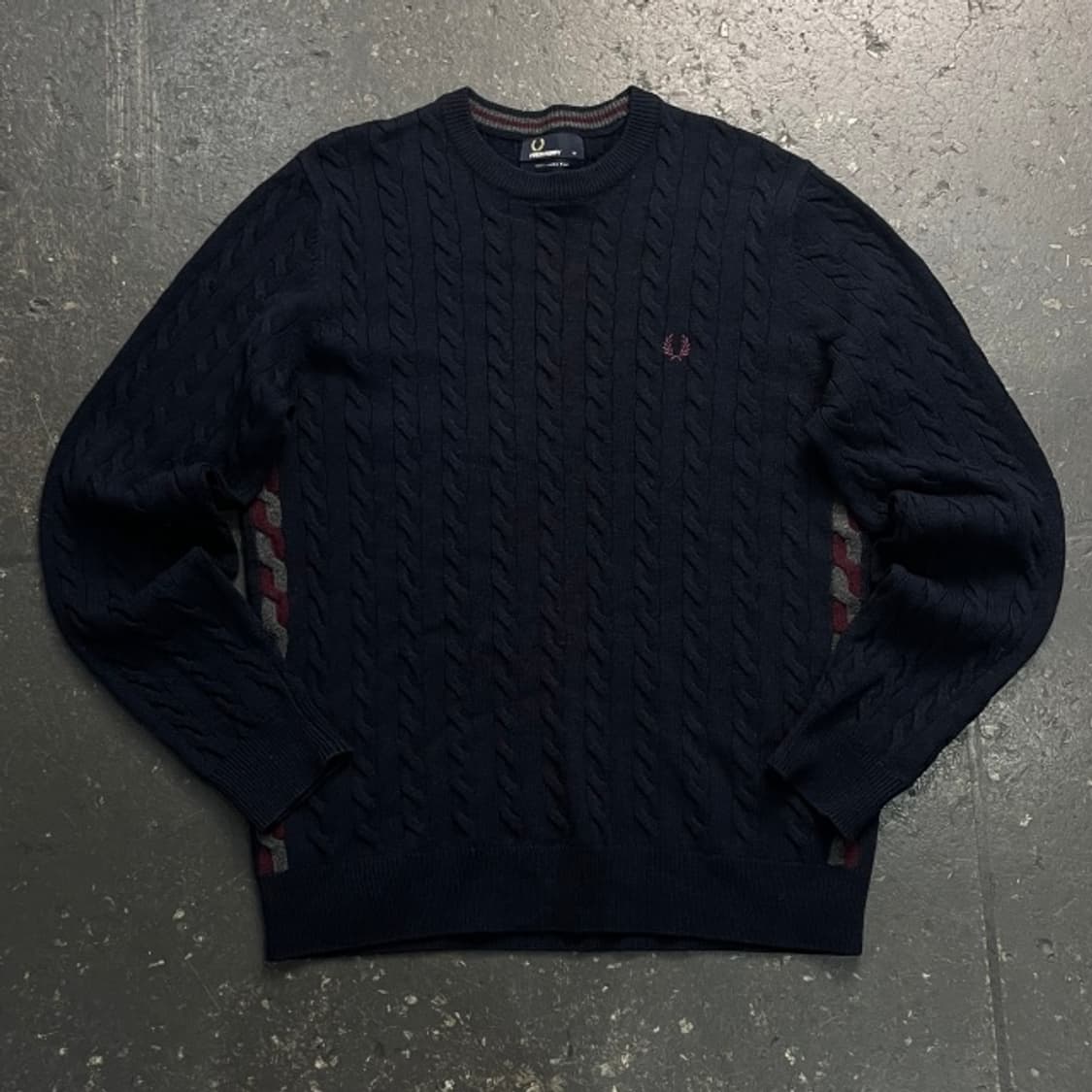 95 프레디페리 꽈배기 니트 상품이미지1