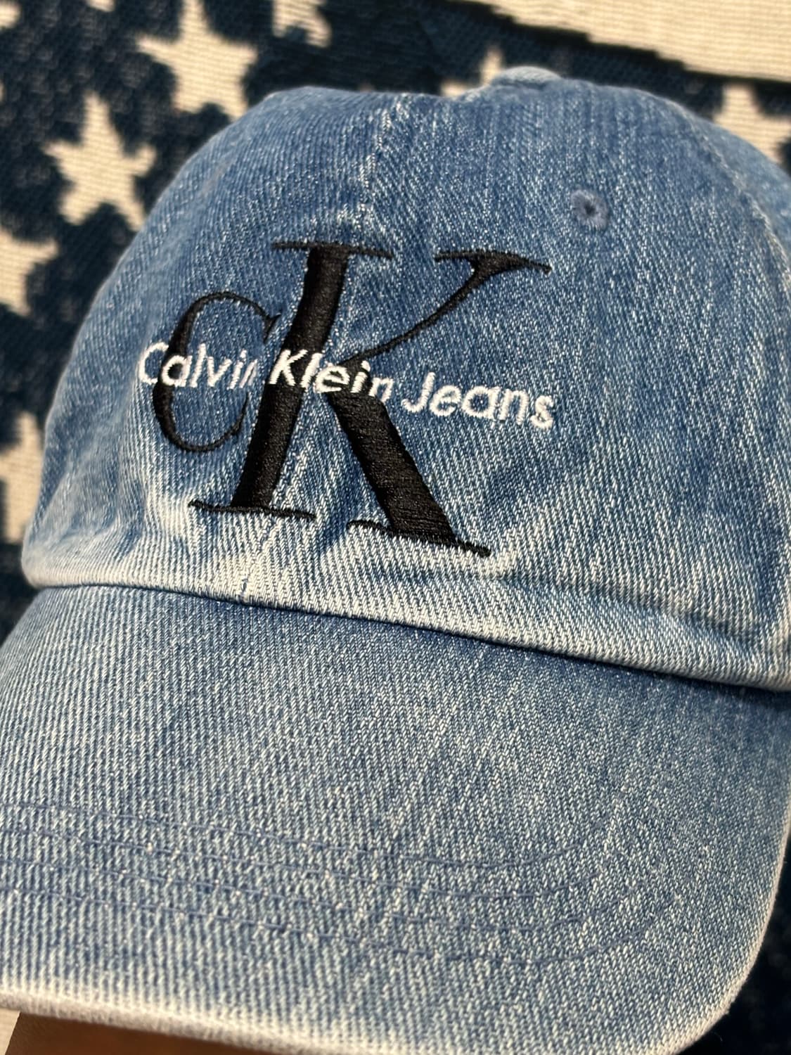 캘빈 클라인 데님 볼캡 상품이미지4