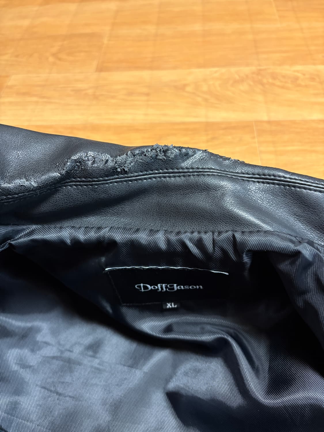 도프제이슨 가죽자켓 xl 상품이미지3