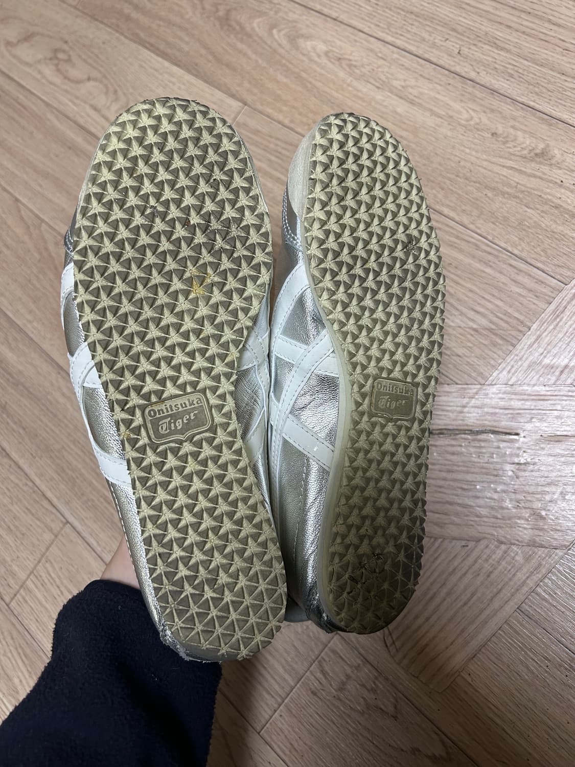 오니츠카타이거 멕시코66 화이트 실버 240 상품이미지5