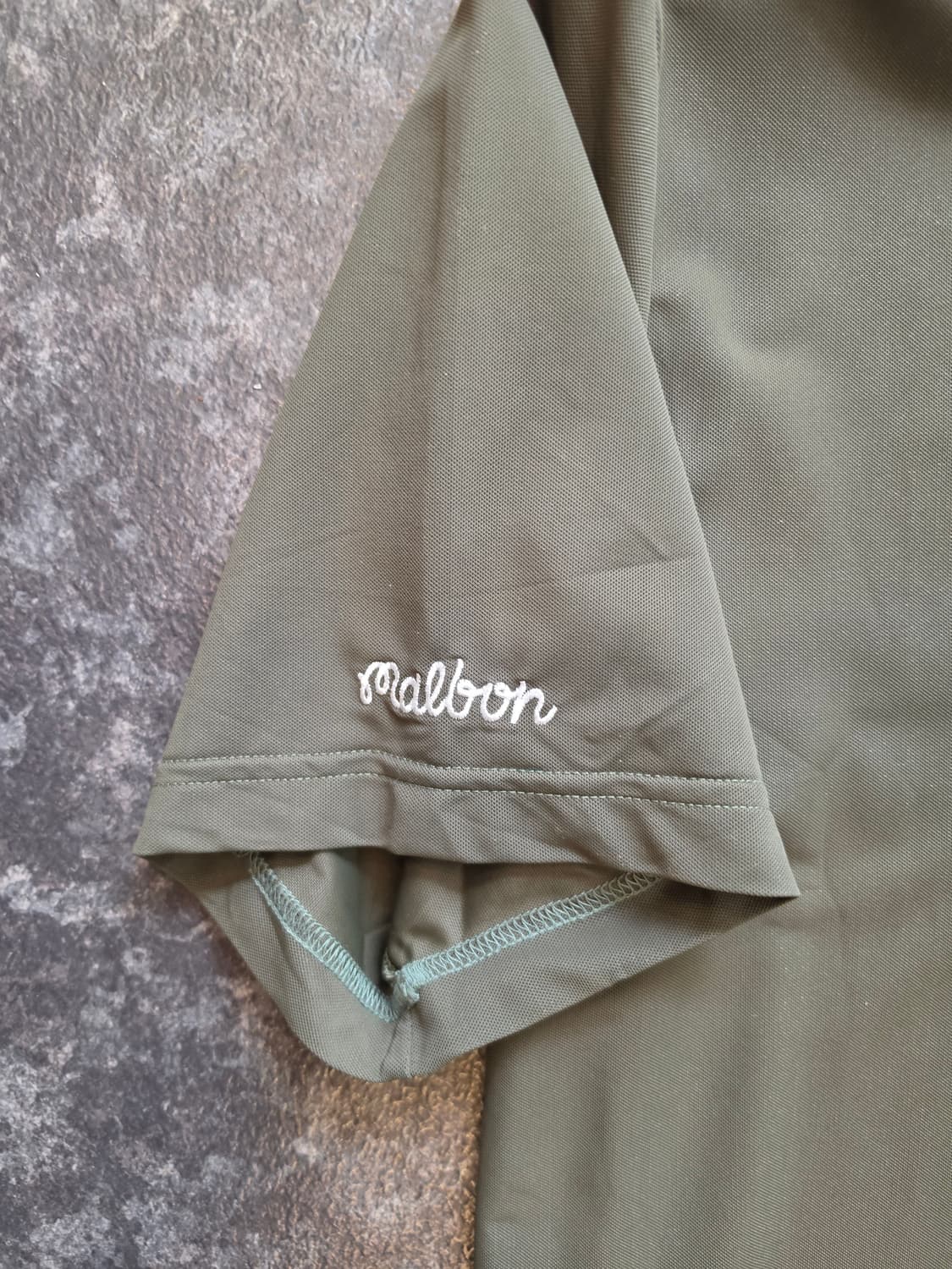 말본 골프 반팔 카키색 폴로티 - XXL 상품이미지4