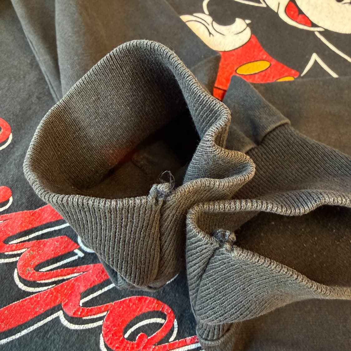 90s Sherrys 미키마우스 모크넥 롱슬리브 [ 100 ] 상품이미지8