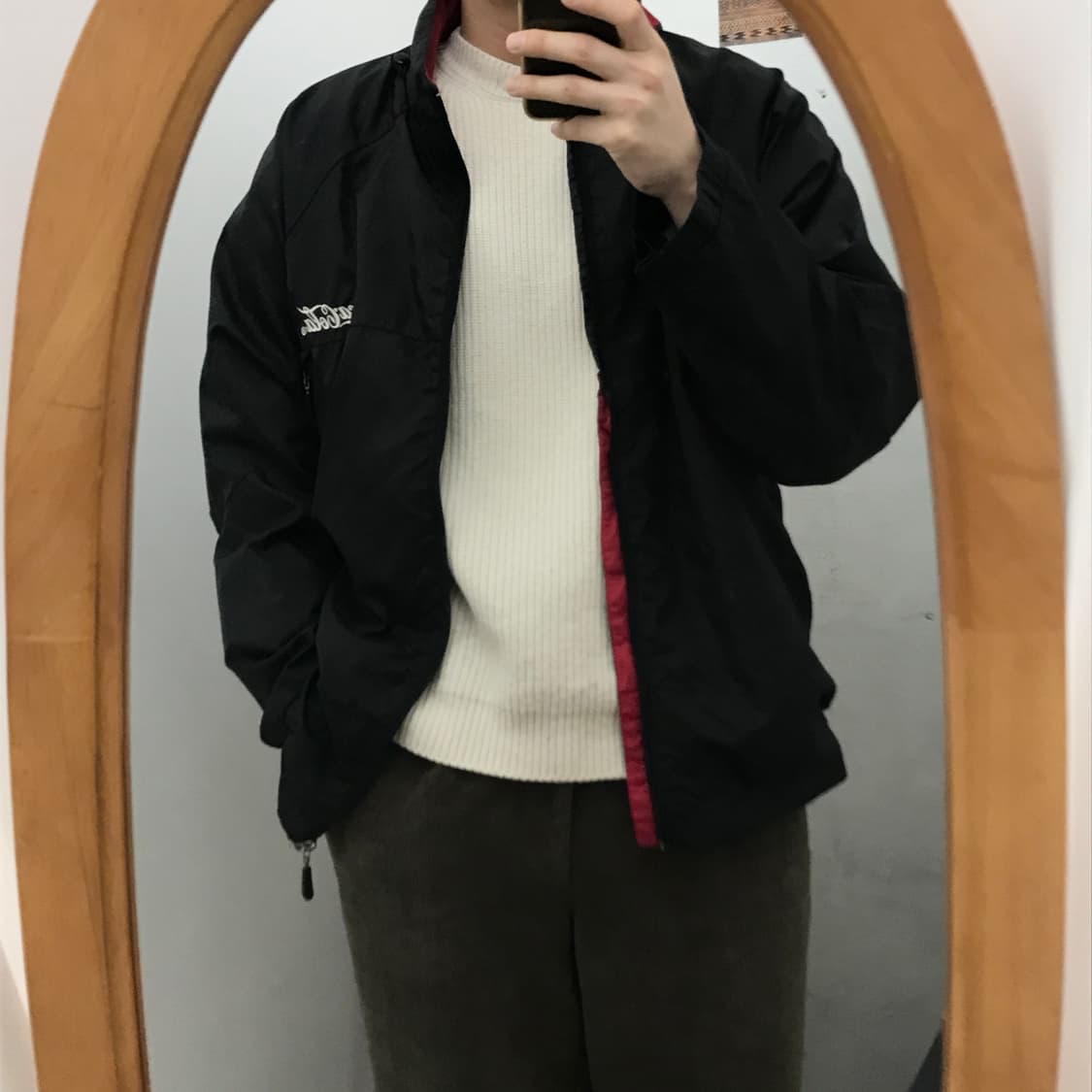 코카콜라 블랙 윈드브레이커 져지 남성 105 사이즈  상품이미지6