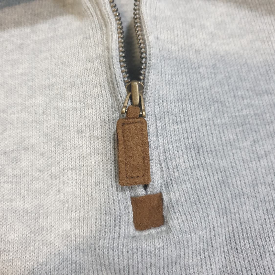 폴로 랄프로렌 반집업 맨투맨 그레이 s 상품이미지5