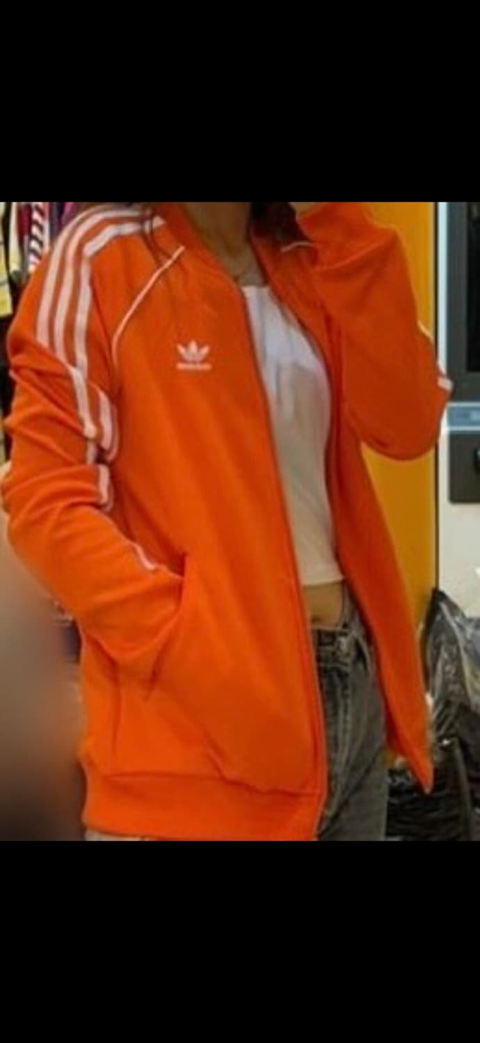 아디다스 주황 오렌지 유로파 트랙탑 져지 S 90 상품이미지1